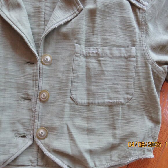 Free People Large military jacket Green - Picture 3 of 9